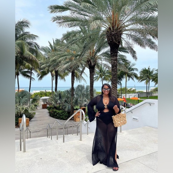 Monday Swimwear Black Montego Dress - Picture 4 of 4